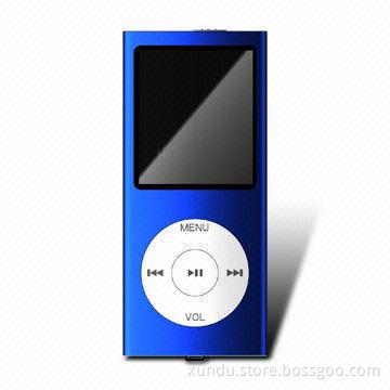 MP4 Player with 1.8-inch TFT Screen and Speaker, Supports 64MB to 16GB of Memory Capacity